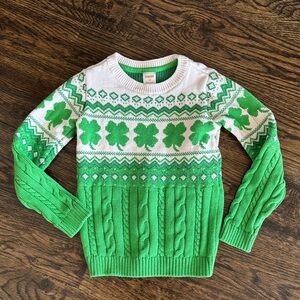 St. Patrick’s Day Shamrock sweater